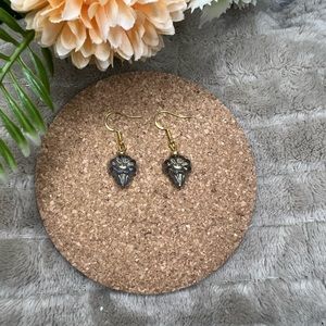 Blue Flower Earrings